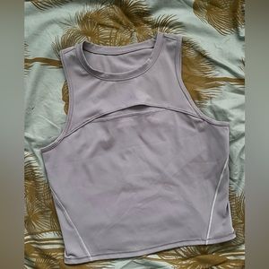 Lululemon Lab? luxtreme lilac cutout tank 8